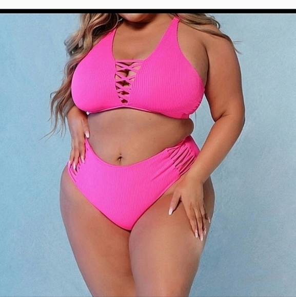 Fashion nova 3x pink bikini - Picture 1 of 6